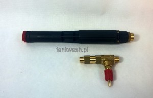 Końcówka Pianująca LS12 Czerwona 10-15 l/min z inżektorem