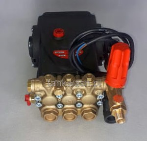 Pompa  Interpump E3B1515 z Zaworem Regulacji Ciśnienia Bypass Total-Stop i Zaworem Termozabezpieczającym